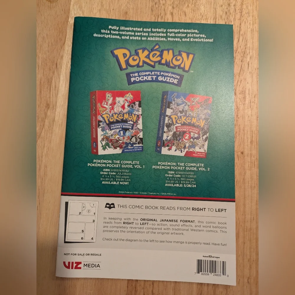 NYCC 2024 VIZ MEDIA POKEMON FREE COMIC BOOK DAY